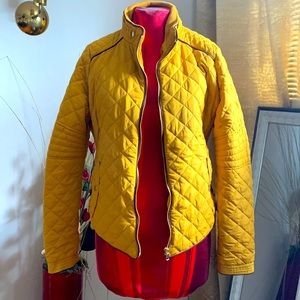 Yellow bomber Jacket